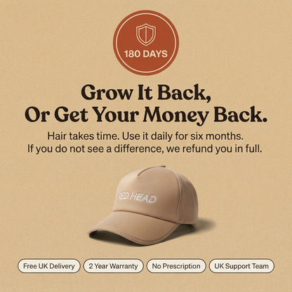The Red Head Cap™ | Red Light Therapy for Hair Growth