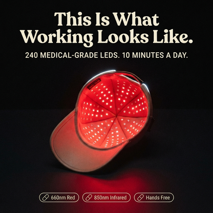 The Red Head Cap™ | Red Light Therapy for Hair Growth